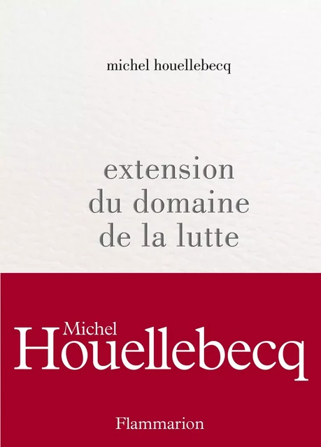 Extension du domaine de la lutte - Michel Houellebecq - Flammarion