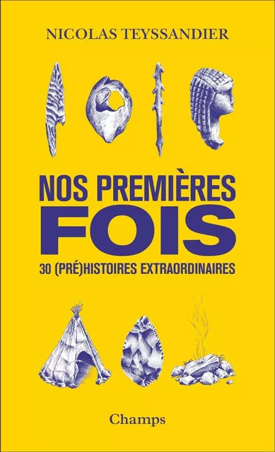 Nos premières fois - Nicolas Teyssandier - Flammarion