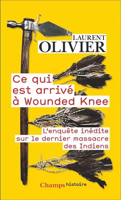 Ce qui est arrivé à Wounded Knee - Laurent Olivier - Flammarion