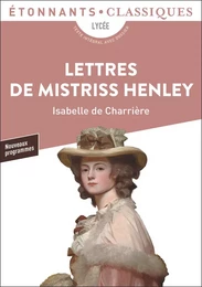 Lettres de Mistriss Henley