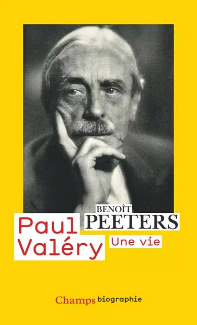 Paul Valéry - Benoît Peeters - Flammarion