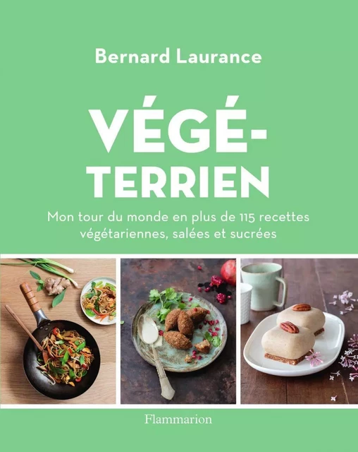 Végéterrien. Mon tour du monde en plus de 115 recettes végétariennes salées et sucrées ! - Bernard Laurance - Flammarion