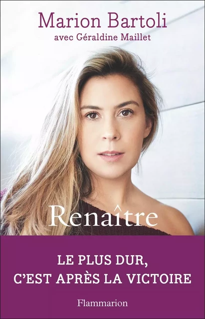 Renaître - Marion Bartoli - Flammarion