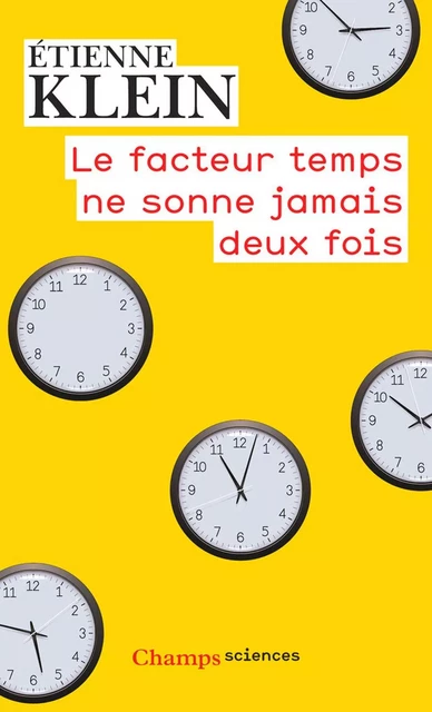 Le facteur temps ne sonne jamais deux fois - Étienne Klein - Flammarion