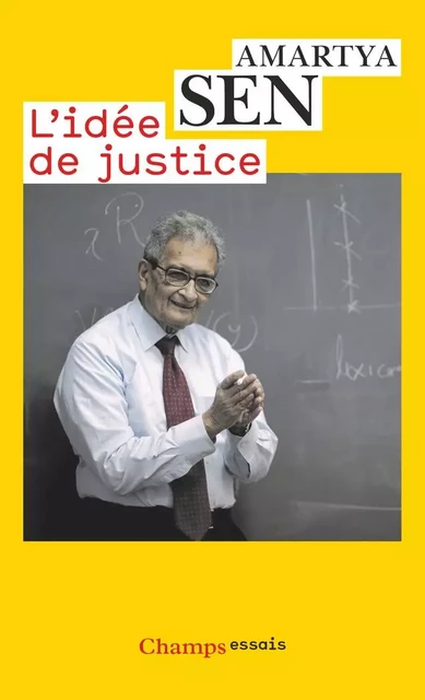 L'idée de justice - Amartya Sen - Flammarion