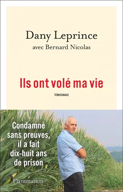 Ils ont volé ma vie - Dany Leprince - Flammarion