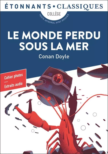 Le Monde perdu sous la mer - Arthur Conan Doyle - Flammarion