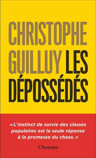 Les dépossédés - Christophe Guilluy - Flammarion