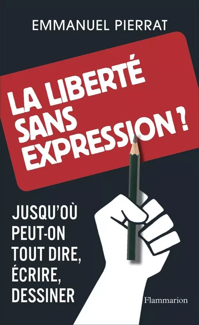 La liberté sans expression ? - Emmanuel Pierrat - Flammarion