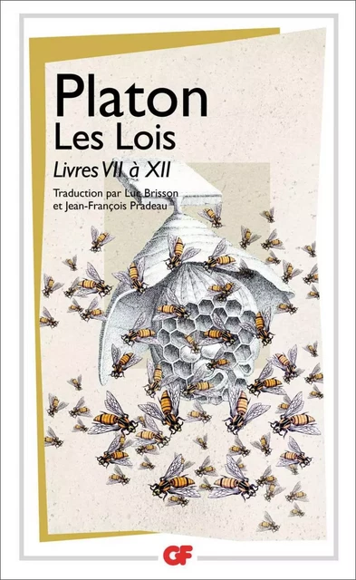 Les Lois, Livres VII à XII -  Platon - Flammarion