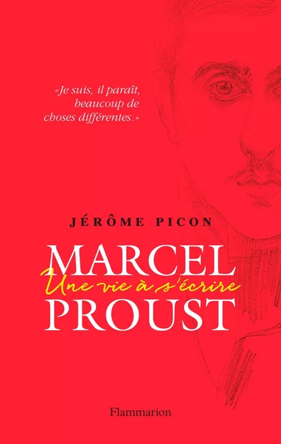 Marcel Proust. Une vie à s'écrire - Jérôme Picon - Flammarion