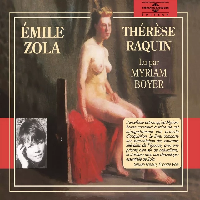 Thérèse Raquin - Émile Zola - Frémeaux & Associés