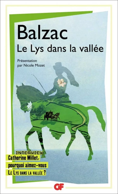 Le Lys dans la vallée - Honoré de Balzac - Flammarion