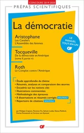 La démocratie - Prépas scientifiques 2019-2020 : Aristophane, Les Cavaliers. L'Assemblée des femmes - Tocqueville, De la démocratie en Amérique - Roth, Le Complot contre l'Amérique