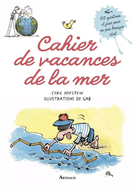 Cahier de vacances de la mer - Cyril Hofstein - Arthaud