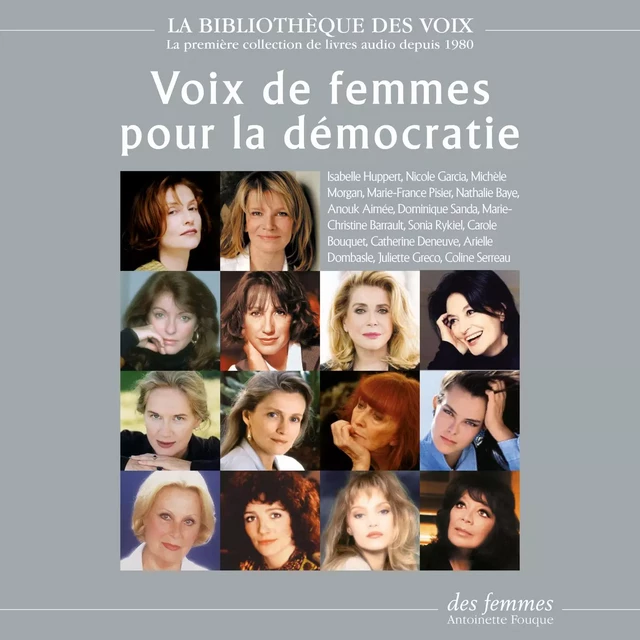 Voix de femmes pour la démocratie -  Collectif - Des femmes-Antoinette Fouque