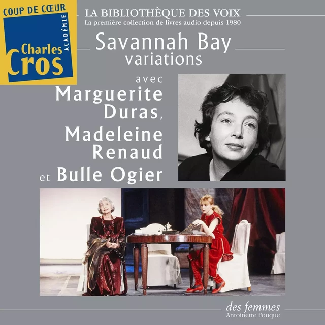 Savannah Bay, variations - Marguerite Duras - Des femmes-Antoinette Fouque