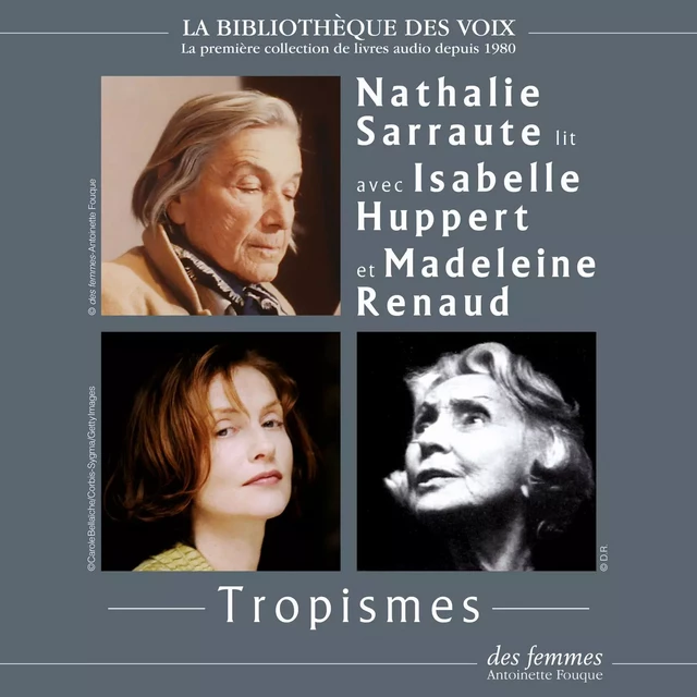 Tropismes - Nathalie Sarraute - Des femmes-Antoinette Fouque