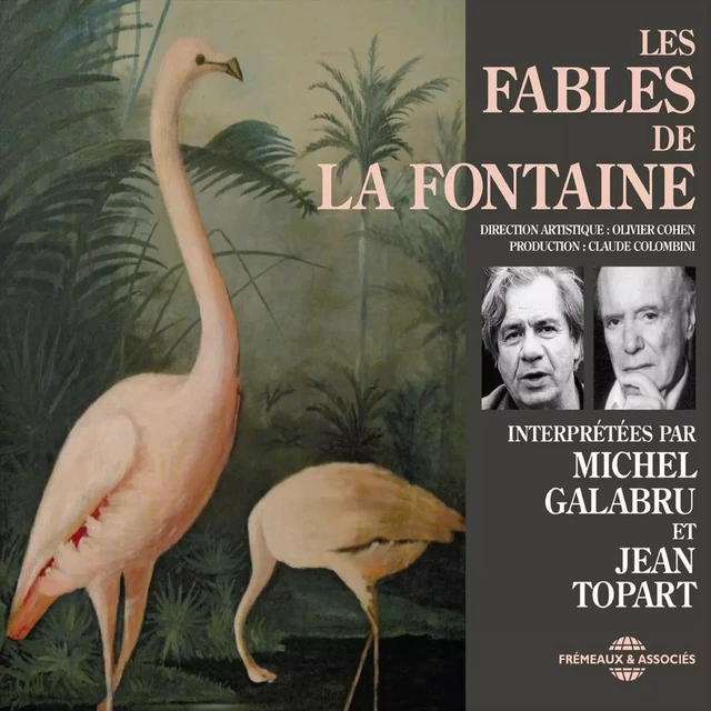 Les fables de La Fontaine. 39 fables - Jean de La Fontaine, Louis Couperin - Frémeaux & Associés