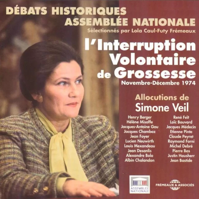 L'interruption volontaire de grossesse - Simone Veil - Frémeaux & Associés