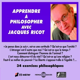 Apprendre à philosopher