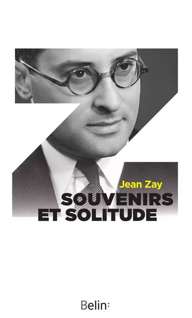 Souvenirs et solitude - Jean Zay - Humensis