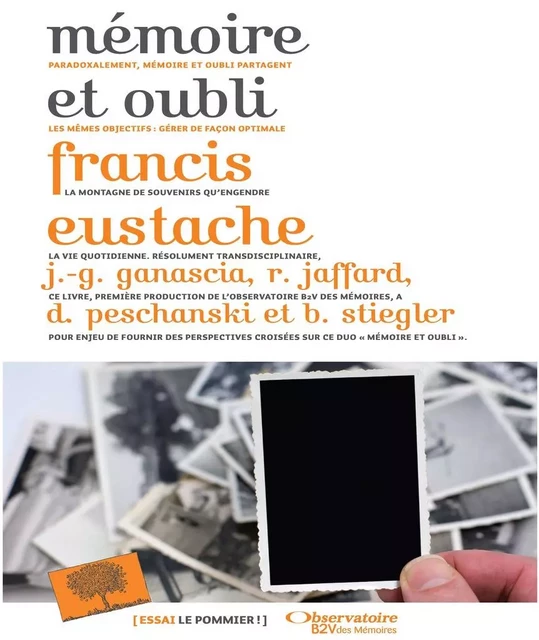 Mémoire et oubli - Francis Eustache - Humensis