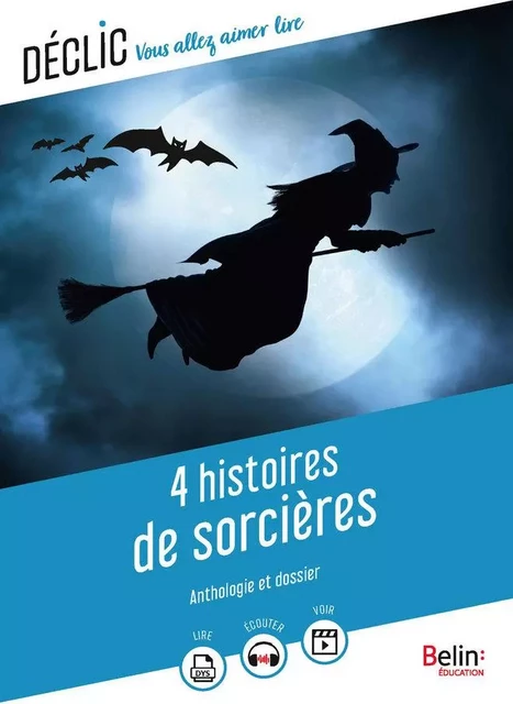 4 histoires de sorcières - Martine Dewald - Humensis