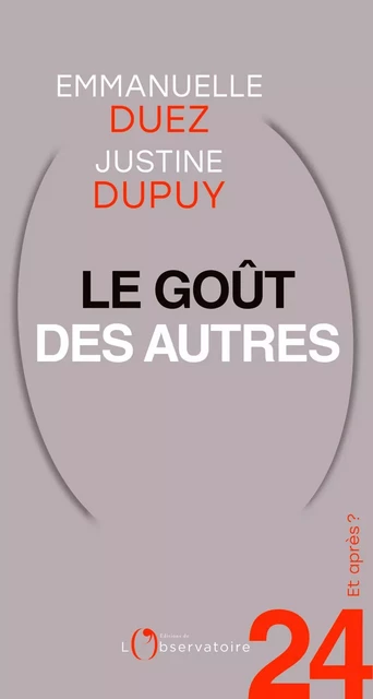 Et après ? #24 Le goût des autres - Emmanuelle Duez - Humensis