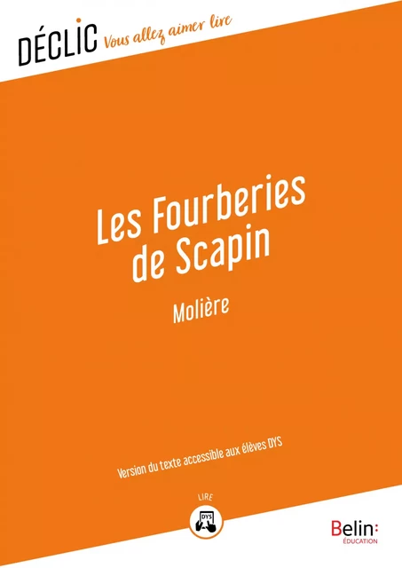 Les Fourberies de Scapin - DYS - Patricia Fize - Humensis