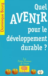 Quel avenir pour le développement durable ?