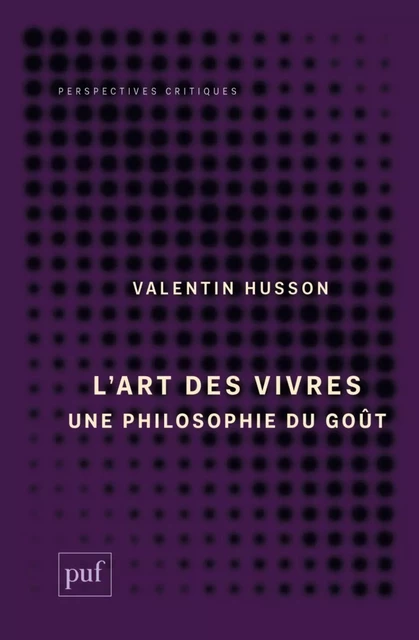 L'art des vivres - Valentin Husson - Humensis