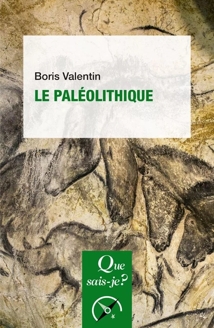 Le Paléolithique - Boris Valentin - Humensis