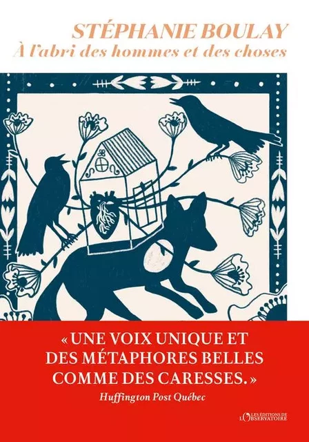 À l'abri des hommes et des choses - Stéphanie Boulay - Humensis