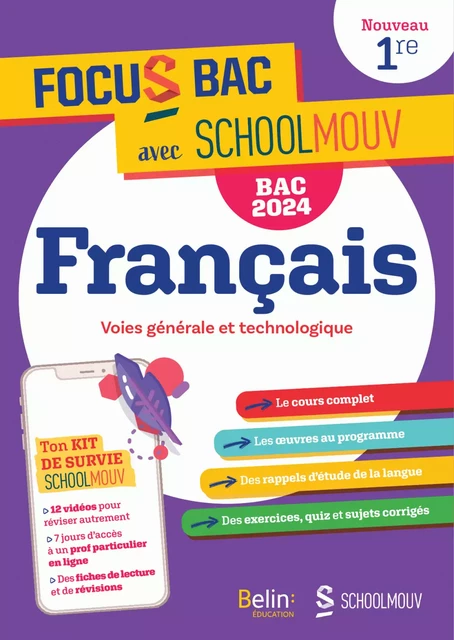 Focus Bac Français Première - Nouvelle édition Bac 2024 -  Collectif - Humensis