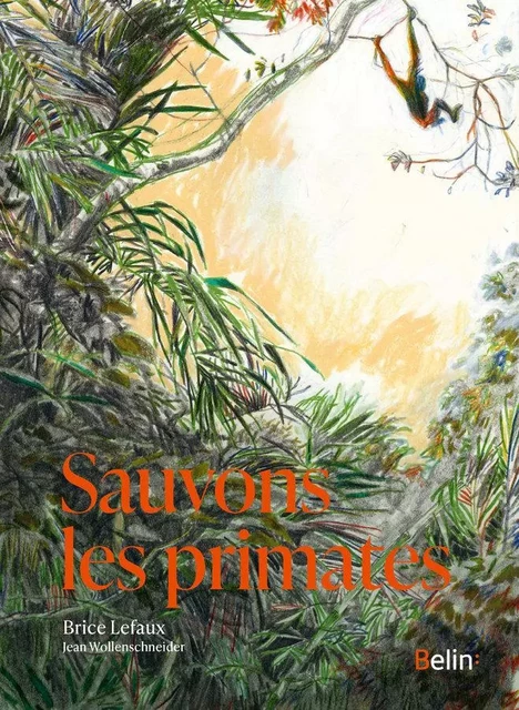 Sauvons les primates - Brice Lefaux, Jean Wollenschneider - Humensis