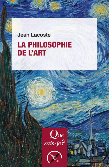 La Philosophie de l'art - Jean Lacoste - Humensis