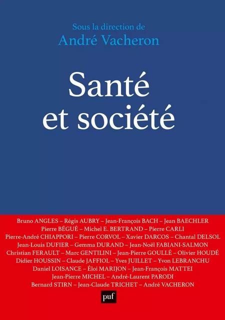 Santé et société - André Vacheron - Humensis