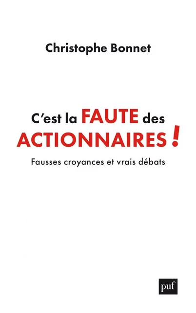 C'est la faute des actionnaires ! - Christophe Bonnet - Humensis