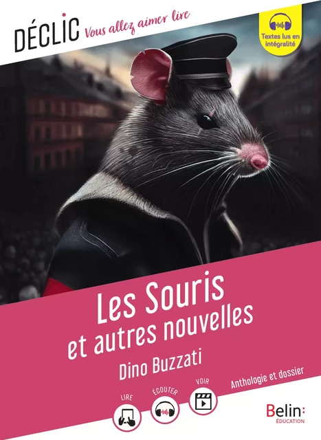 Les Souris et autres nouvelles de Dino Buzzati - Virginie Manouguian, Dino Buzzati - Humensis