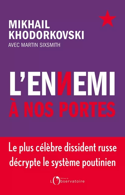 L'ennemi à nos portes - Mikhaïl Khodorkovski, Martin Sixsmith - Humensis