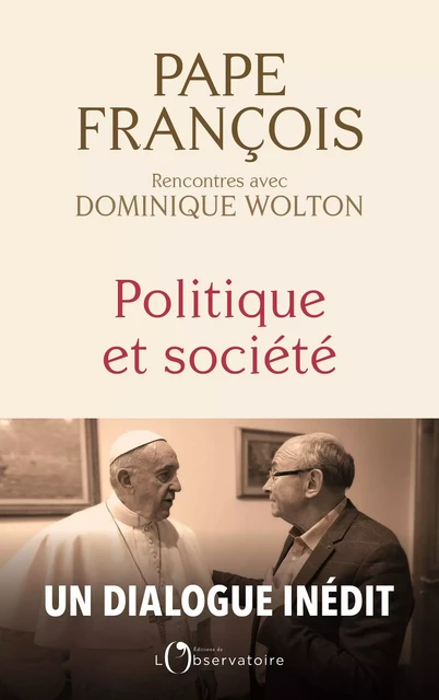 Politique et société -  Pape François - Humensis