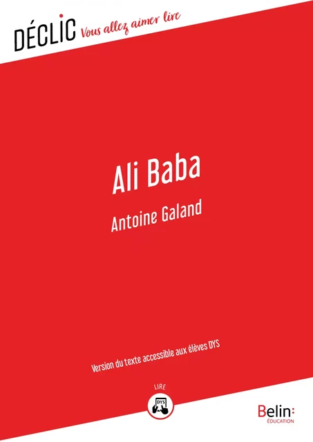 Ali Baba - DYS - Antoine Galland - Humensis