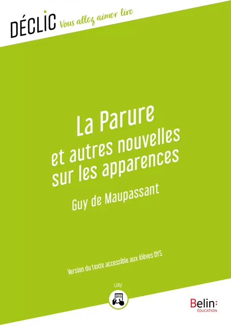 La Parure et autres nouvelles sur les apparences - DYS - Guy de Maupassant - Humensis