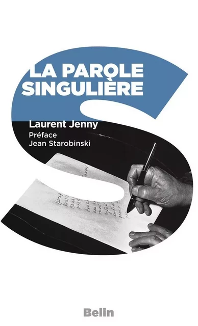 La parole singulière - Laurent Jenny - Humensis