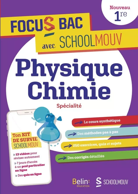 FOCUS BAC Physique-Chimie Spécialité Première - Benjamin Presson - Humensis