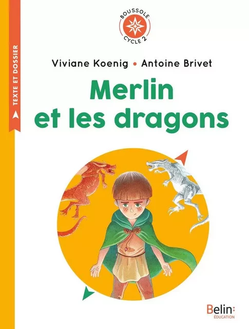 Merlin et les dragons - Viviane Koenig - Humensis