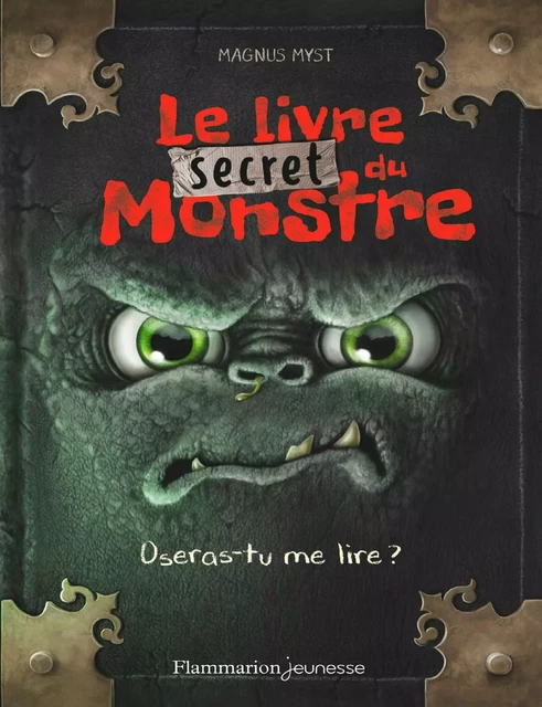 Le livre secret du monstre - Magnus Myst - Flammarion jeunesse