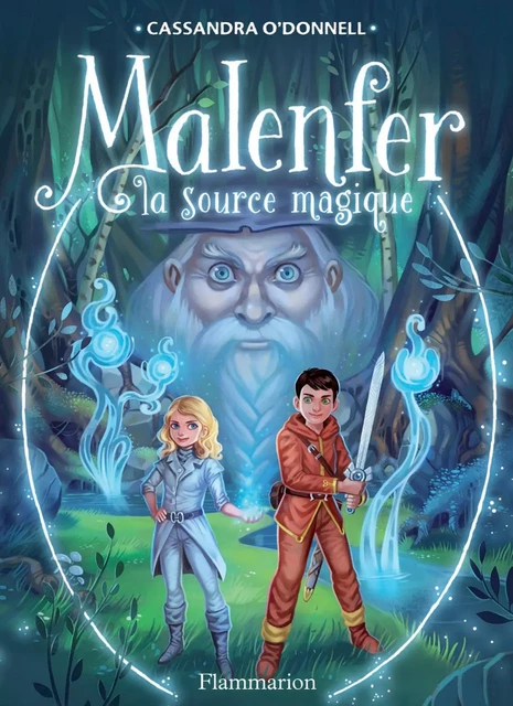 Malenfer - Terres de magie (Tome 2) - La source magique - Cassandra O'Donnell - Flammarion jeunesse