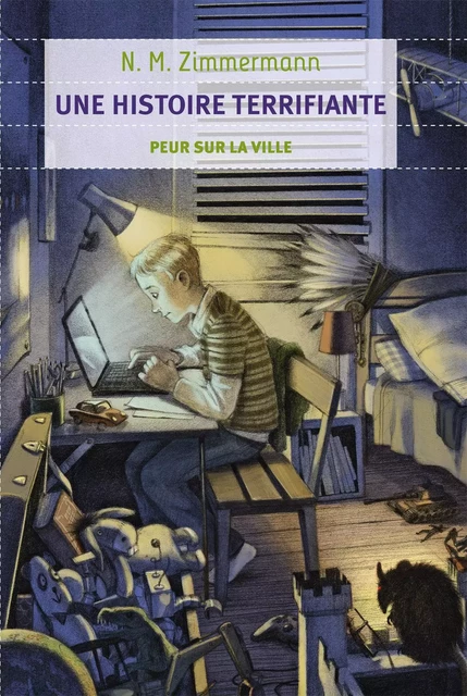 Une histoire terrifiante. Peur sur la ville - N. M. Zimmermann - Flammarion jeunesse